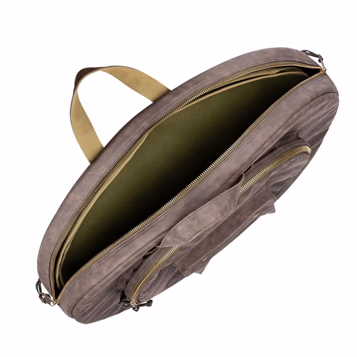 Meinl 22" Vintage Hyde Cymbal Bag, Dark Brown - Cintányér tok