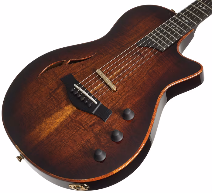 Taylor T5z Custom Koa Armrest - Elektroakusztikus hibrid gitár