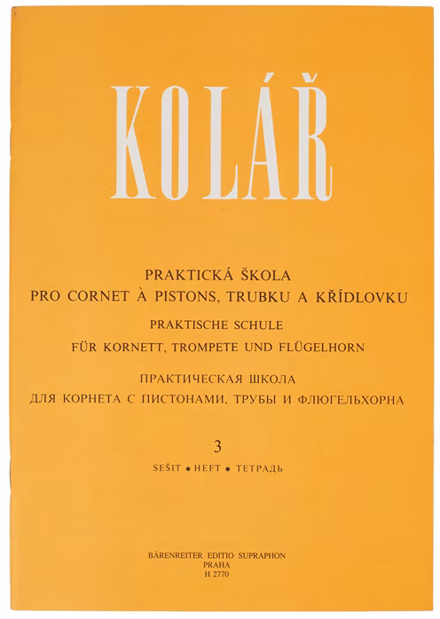 KN Praktická škola pro cornet a pistons, trubku a křídlovku 3 - Trombita kotta
