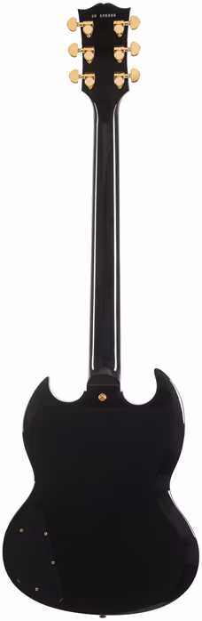 Gibson Custom SG Custom 2-Pickup w/ Ebony Fingerboard Gloss Ebony - Elektromos gitár