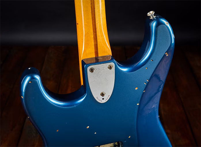 Fernandes 80s Limited Edition 70s Blue Piotrowsky Refin - Elektromos gitár