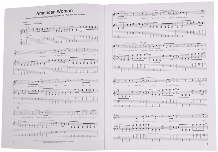 MS Guitar Play-Along: 1970s Rock - Gitár kotta