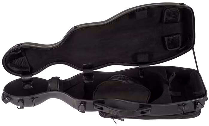 Eastman Polycarbonate Violin Case  4/4 BK - Hegedű tok