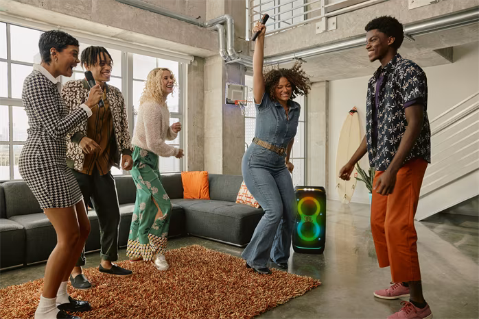 JBL PartyBox STAGE 320 - Vezeték nélküli hordozható hangfal