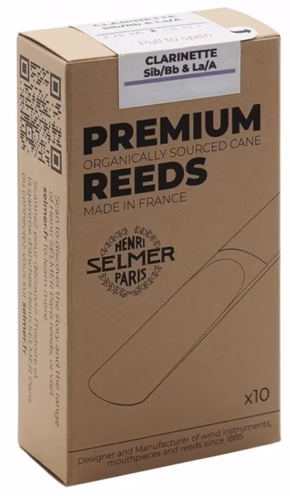 Selmer Bb Clarinet Reeds - 4 X 10 - Klarinét nádak