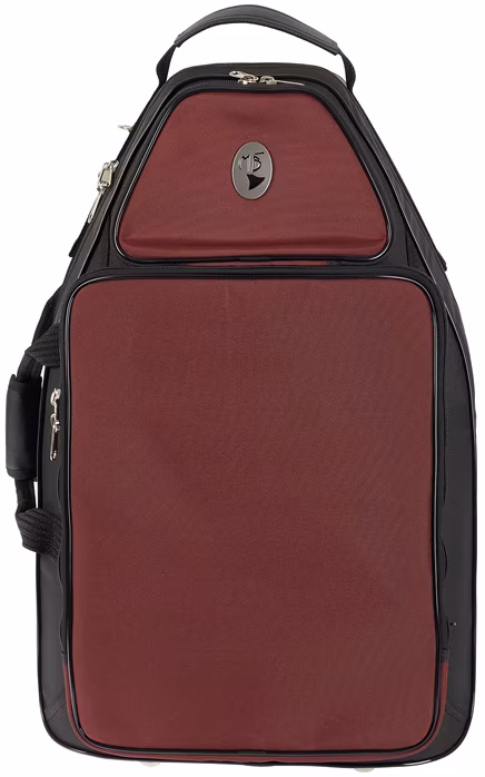 Marcus Bonna MB-5XL, Black Nylon with Wine Pockets, detachable wine sheet music bag  - Vadászkürt tok