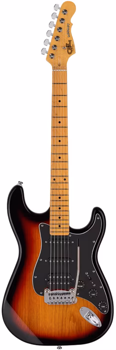 G&L Tribute Legacy HSS 3-Tone Sunburst MP - Elektromos gitár