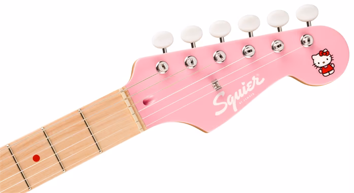 Fender Squier Hello Kitty Stratocaster MN PNK - Elektromos gitár