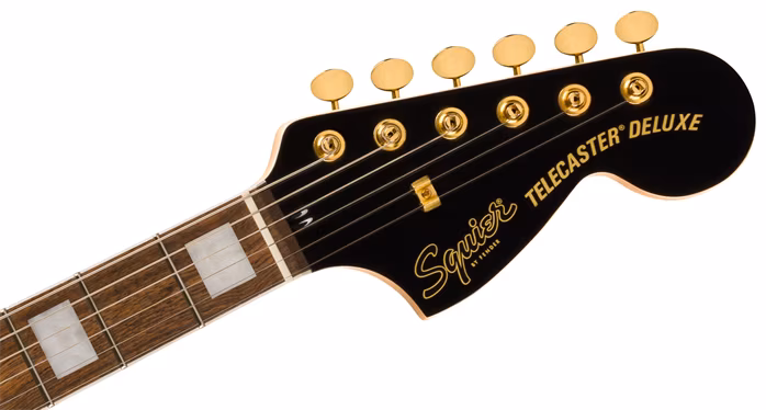 Fender Squier LE Troublemaker Telecaster Deluxe LRL BK (kicsomagolt) - Elektromos gitár