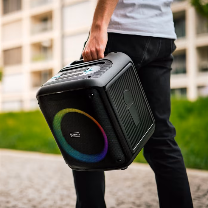 LAMAX PartyKing1 Play - Vezeték nélküli hordozható hangfal