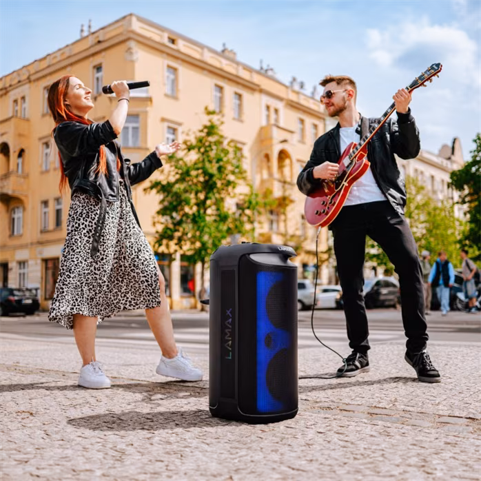 LAMAX PartyKing1 Max - Vezeték nélküli hordozható hangfal