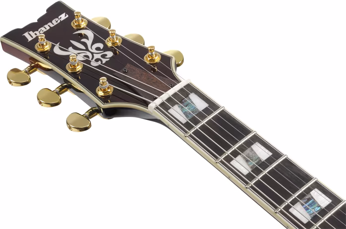 Ibanez AM153QA Dark Brown Sunburst - Szemiakusztikus gitár