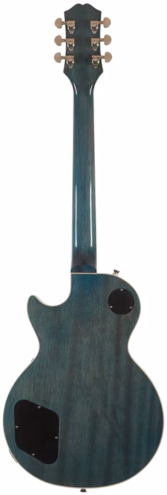 Epiphone Les Paul Custom Figured Transparent Blue - Elektromos gitár