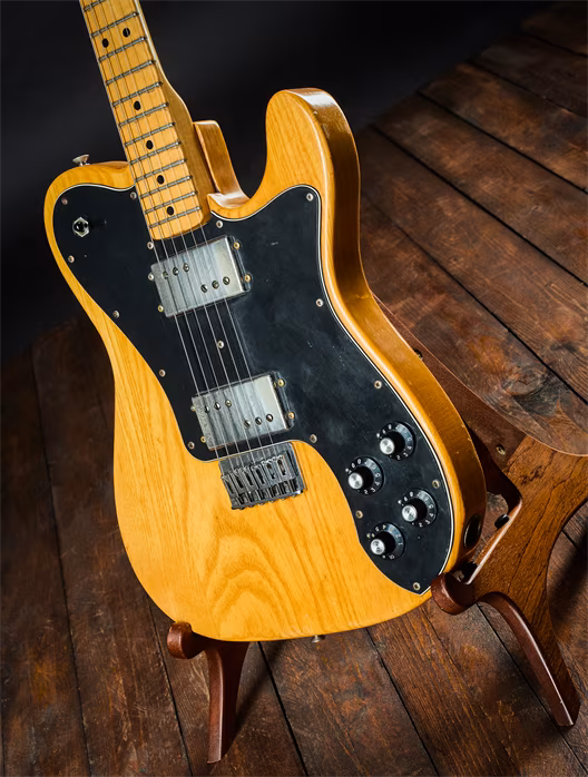 Fender 1973 Telecaster Deluxe Natural - Elektromos gitár