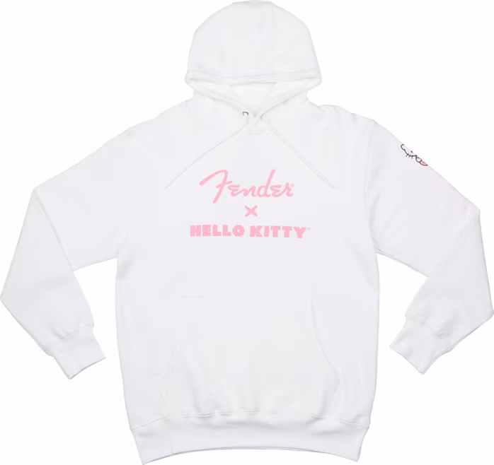 Fender HELLO KIT SL LOGO HOODIE,WT, XL - Pulóver