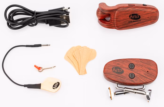KNA Pickups Wireless Mandolin Pickup - Mandolin hengszedő