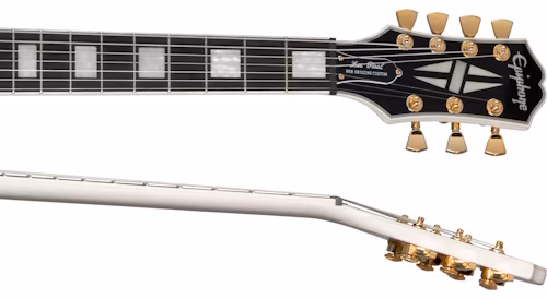 Epiphone Matt Heafy Origins Les Paul Custom 7 Bone White - Elektromos héthúros gitár