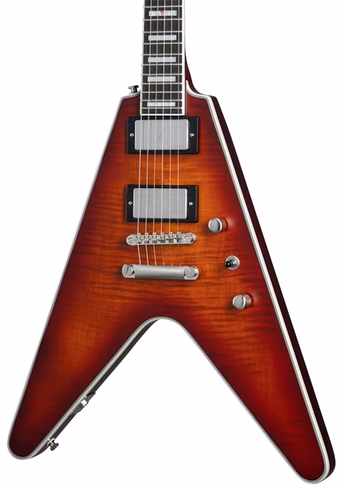 Epiphone Flying V Prophecy Aged Bengal Tiger Burst - Elektromos gitár