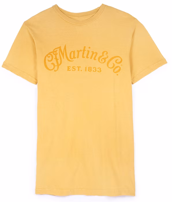 Martin Men's Tee Tone on Tone Mustard XL - Póló