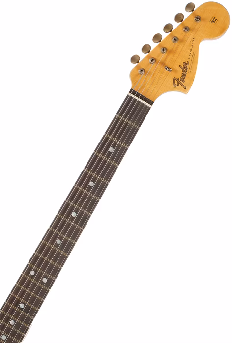 Fender Custom Shop 67 HSS Stratocaster Relic Aged Black - Elektromos gitár