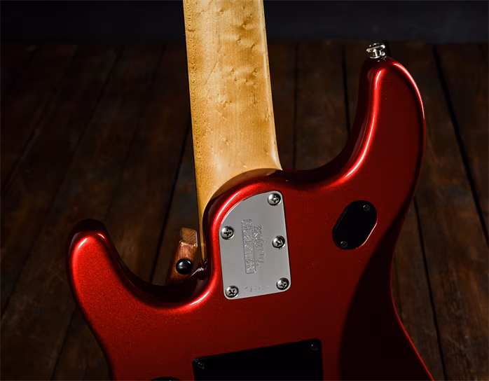 Music Man 2006 Petrucci Piezo JP7 Cardinal Red - Elektromos gitár