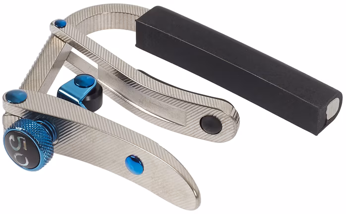 Shubb 50th Anniversary Titanium Capo Steel String - Kapodaszter