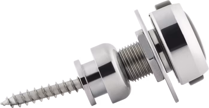 Jackson Strap Locks Chrome - Hevederzár