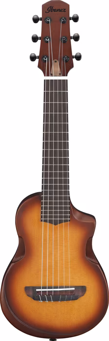 Ibanez AUP10N Light Brown Sunburst - Akusztikus gitár ukulelé