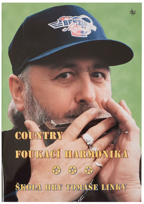 KN Country foukací harmonika - Tomáš Linka - Fúvós szájharmonika kotta