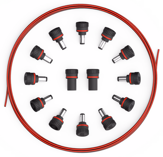D'Addario XPND DIY Power Cable Kit - Tápegység