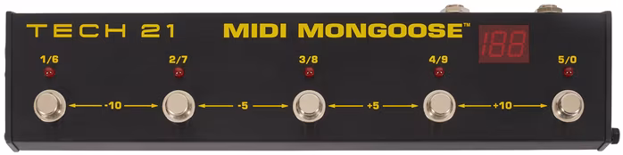 Tech 21 MIDI Mongoose - MIDI kapcsoló