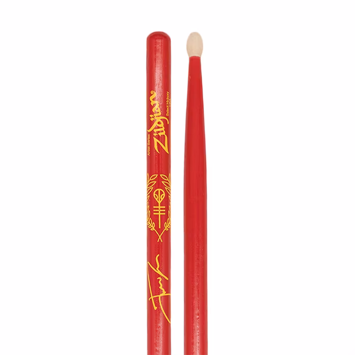 Zildjian Josh Dun "Clancy Red" Signature Drumsticks - Hickory dobverő
