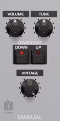 GFORCE Oberheim OB-X - Szoftver