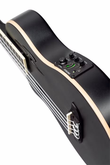 Ortega RTPS Tenor LH SBK - Balkezes elektroakusztikus ukulelé