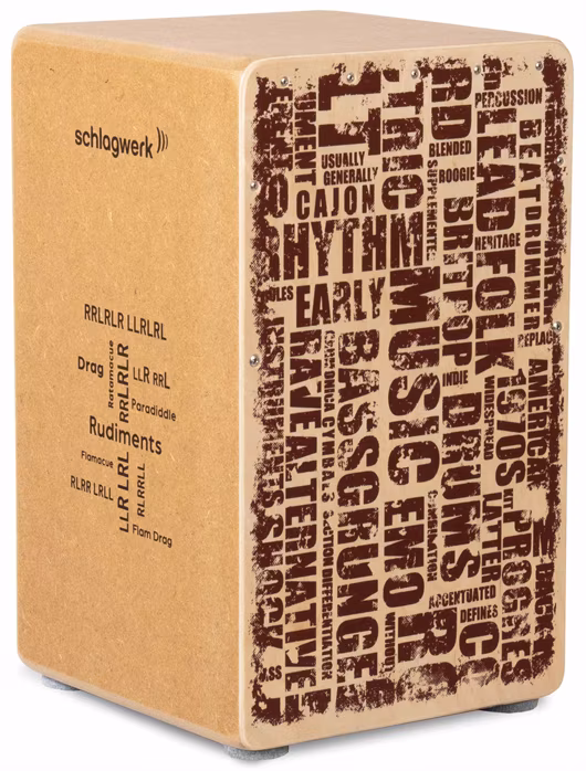 Schlagwerk CP85 Rudiments Styles Cajon - Cajon