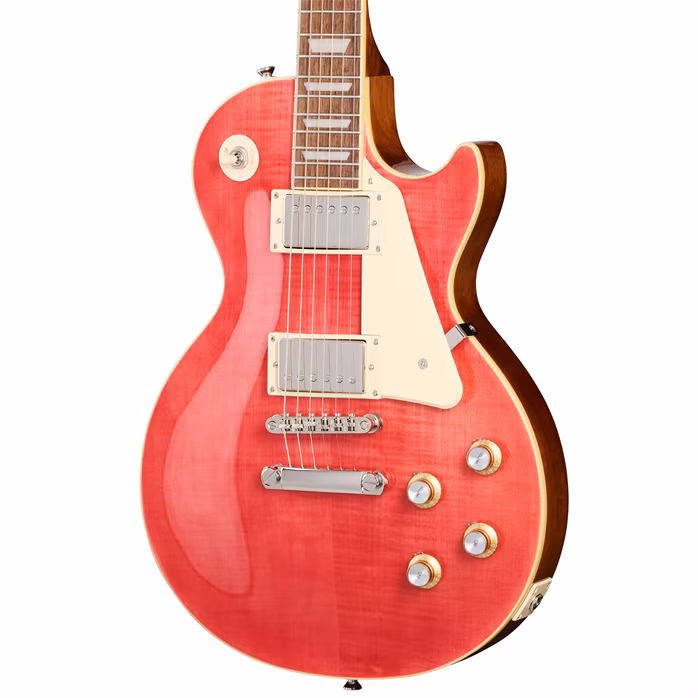 Epiphone Les Paul Standard 60s Figured Fucshia - Elektromos gitár