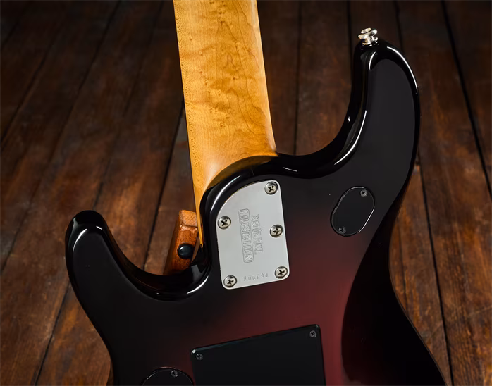 Music Man 2003 Petrucci Piezo JP7 Pearl Redburst - Elektromos héthúros gitár