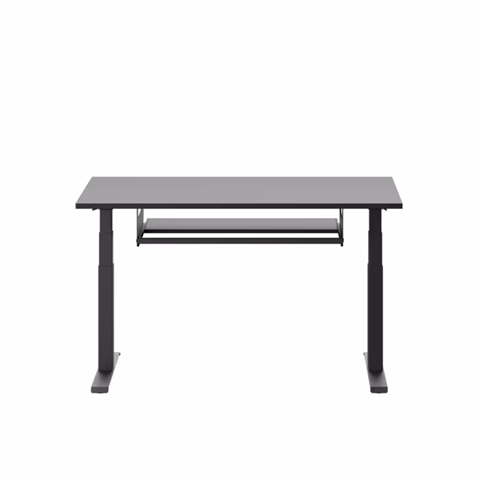 Wavebone Starship Standing Desk Black - Stúdió íróasztal