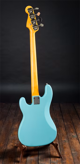 Fender 2024 American Vintage II 60 Precision Bass Daphne Blue - Elektromos basszusgitár