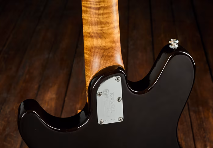 Music Man 2016 Valentine Trans Black - Elektromos gitár