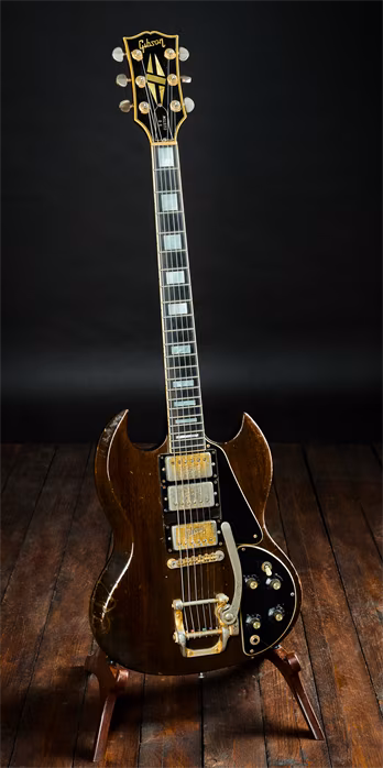 Gibson 1975 SG Custom Bigsby MOD - Elektromos gitár