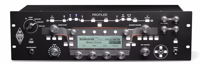 Kemper Profiler PowerRack MK2 + Remote MK2 - Rack gitár multieffekt