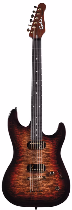 Godin Artisan ST-II Whiskeyburst EN - Elektromos gitár