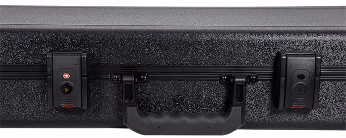 CrossRock CRA980BBK Black - Elektromos basszusgitár keménytok