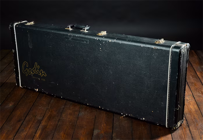 Godin 1999 A12 Black - 12 húros elektroakusztikus hibrid gitár