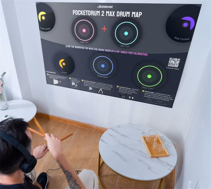 Aeroband Pocket Drum 2 MAX - Elektromos dobszett