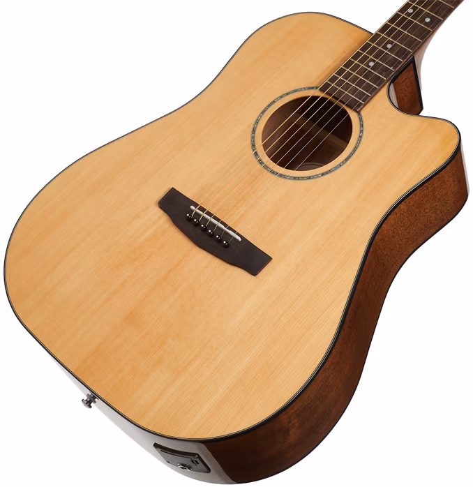 Cort EARTH60CE NAT - Elektroakusztikus gitár