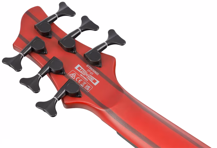 Ibanez BTB866MS Brown Topaz Burst - Elektromos basszusgitár