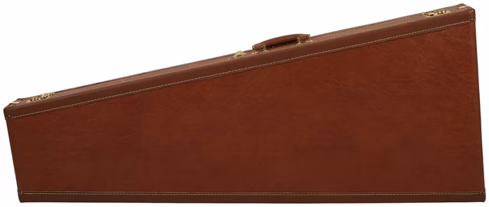 Gibson Custom Shop 1958 Korina Flying V Black Pickguard Natural - Elektromos gitár