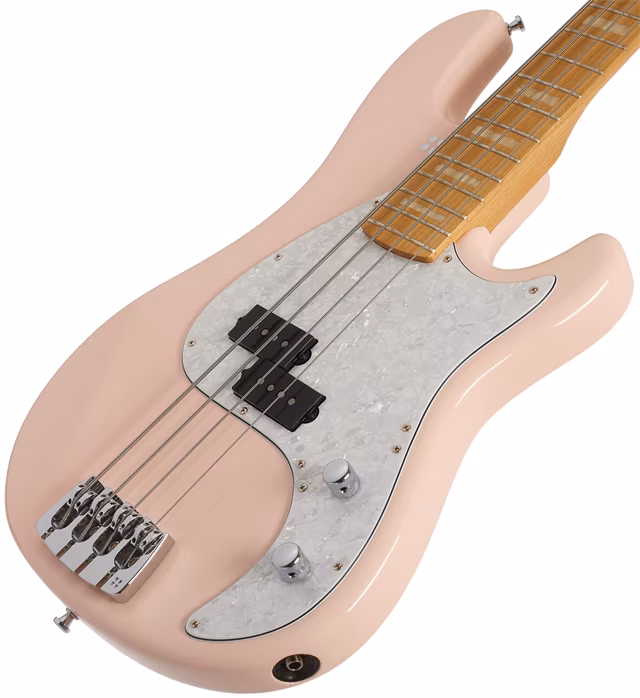 Sandberg California II VS 4 MN Shell Pink - Elektromos basszusgitár